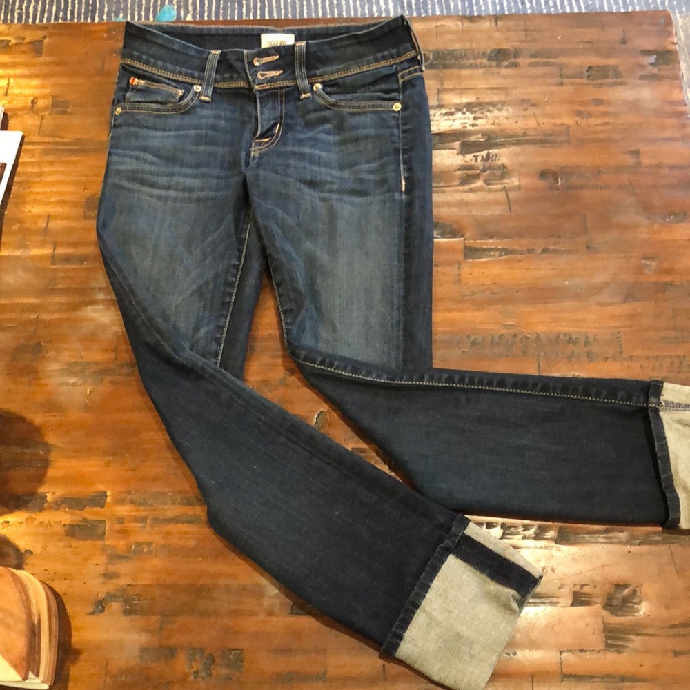 Hudson jeans cropped with cuff